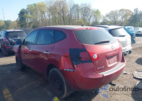 2010 Nissan Rogue S из США, поврежденный, VIN JN8AS5MT4AW017242